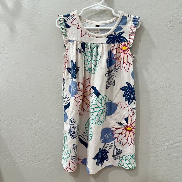 Tea Collection Floral Mighty Mini Dress - Picture 1 of 8